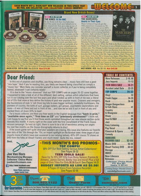 Collector's Choice Music